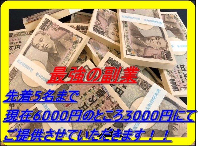必要なスキルは必要なし！最強の副業教えます 応用可 即実践出来るので、初心者にもオススメ！ イメージ1