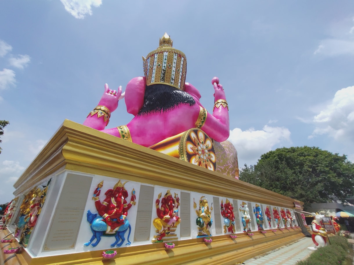 格安でピンクガネーシャ様に代行参拝＆祈願致します タイ最強開運スポット!ピンクガネーシャ様に代行参拝祈願。 イメージ8