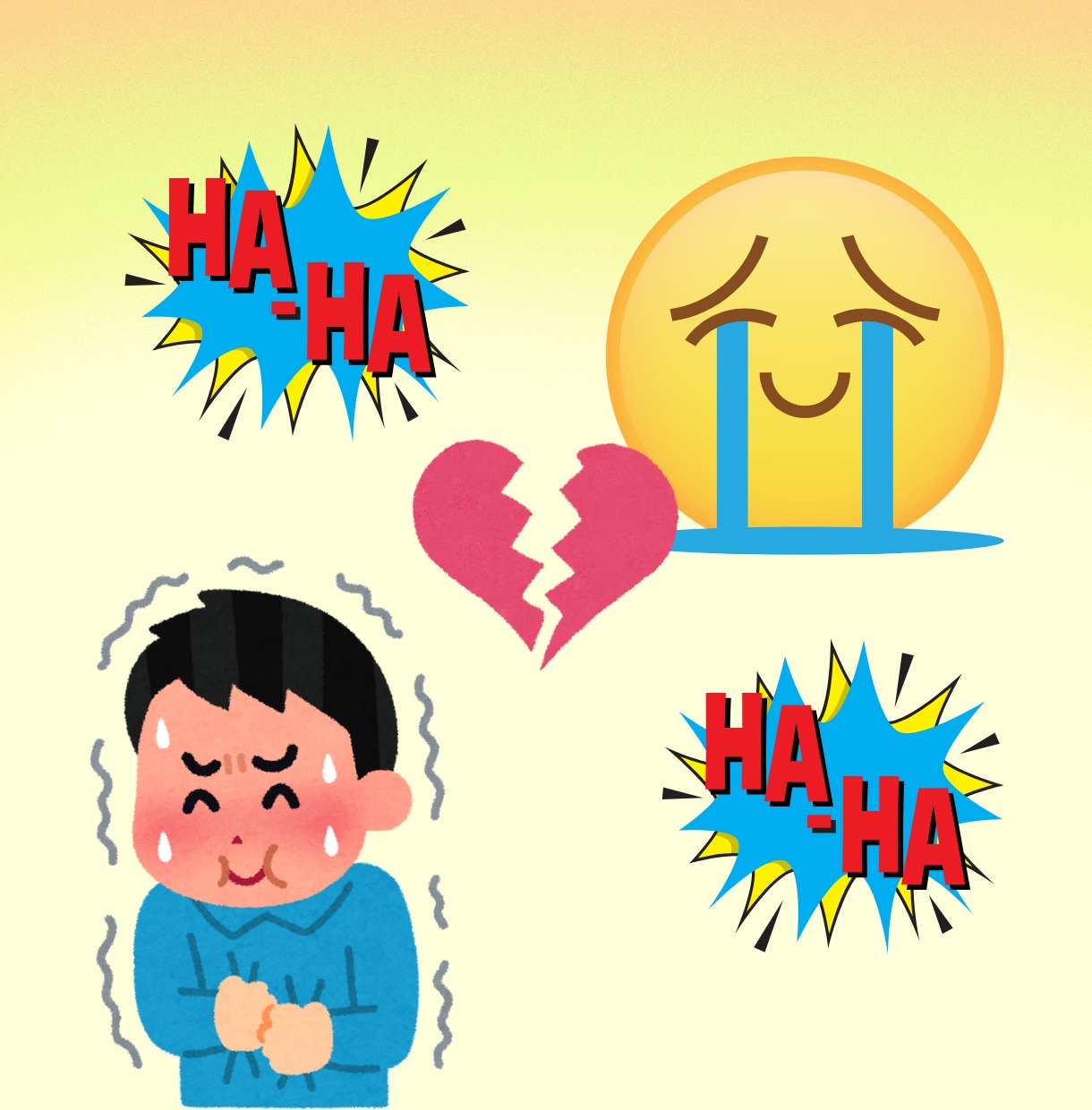 笑いのツボを用意してあなたをお待ちしています ユーモアとは「にもかかわらず笑うこと」✨一緒に笑えば友達さ! イメージ7