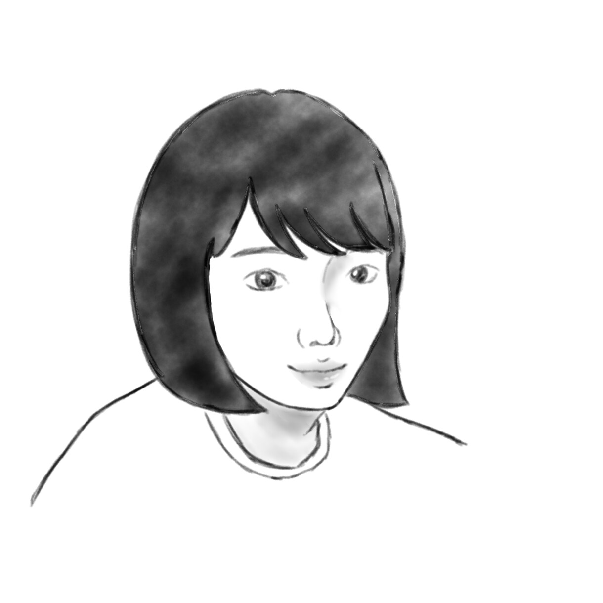 お写真から似顔絵描きます お顔の特長を捉えて温かみのあるシンプルなイラストに イメージ2
