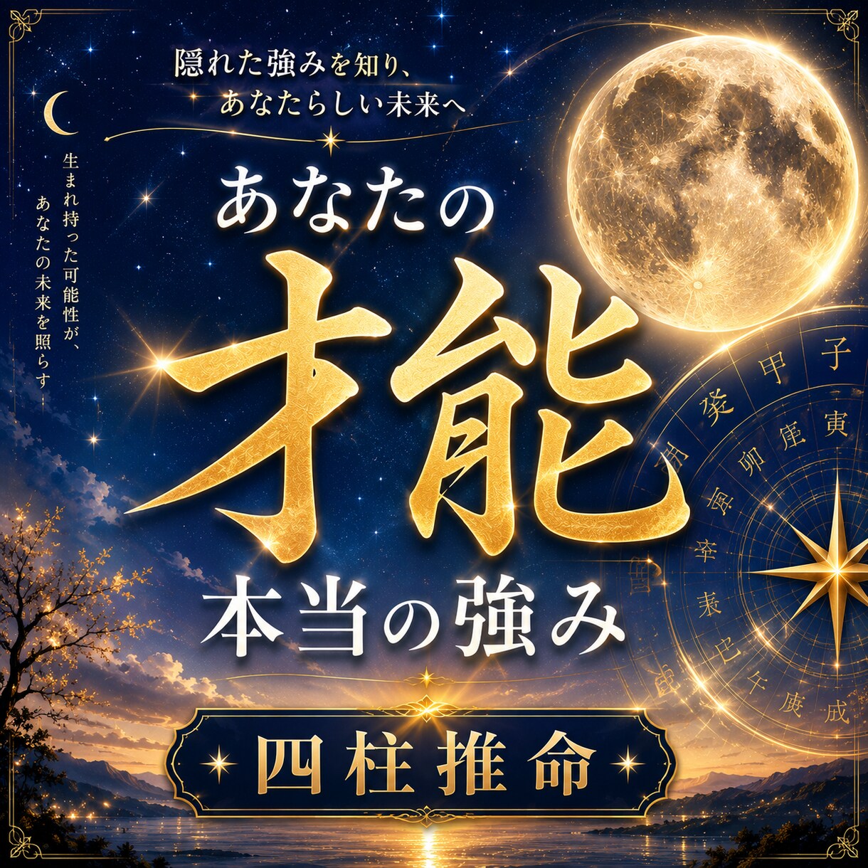 あなたの才能と強みを四柱推命で鑑定します 仕事・適職・強みを具体的にお伝えします イメージ1