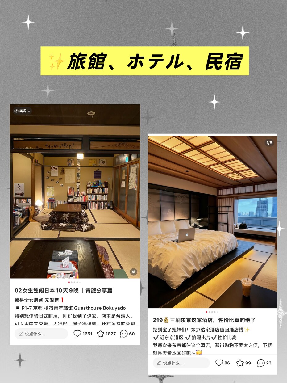 中国人気SNS小紅書REDで観光客を集客します 訪日旅行者に届くプロモーション、自然な口コミで集客力アップ イメージ4