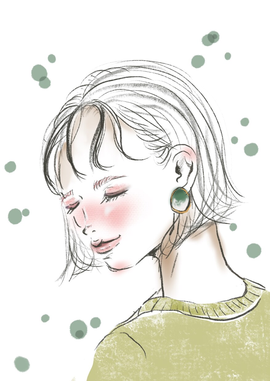 雰囲気のある似顔絵お描きいたします オシャレで雰囲気ある似顔絵描きます。SNSアイコンなどに！ イメージ4