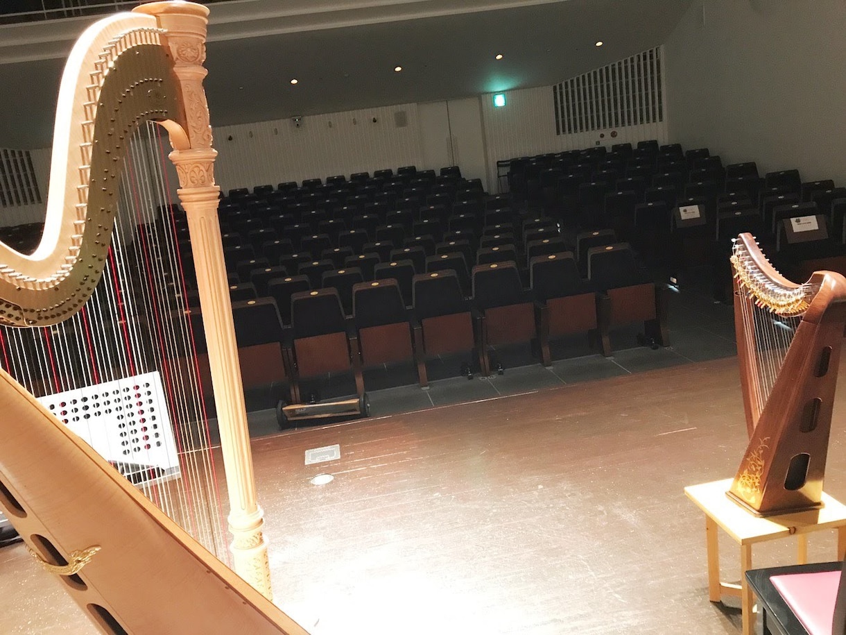 ミニハープで！ゆっくり見本の演奏をします プロハーピストが分かりやすく演奏！４小節2000円～ イメージ2