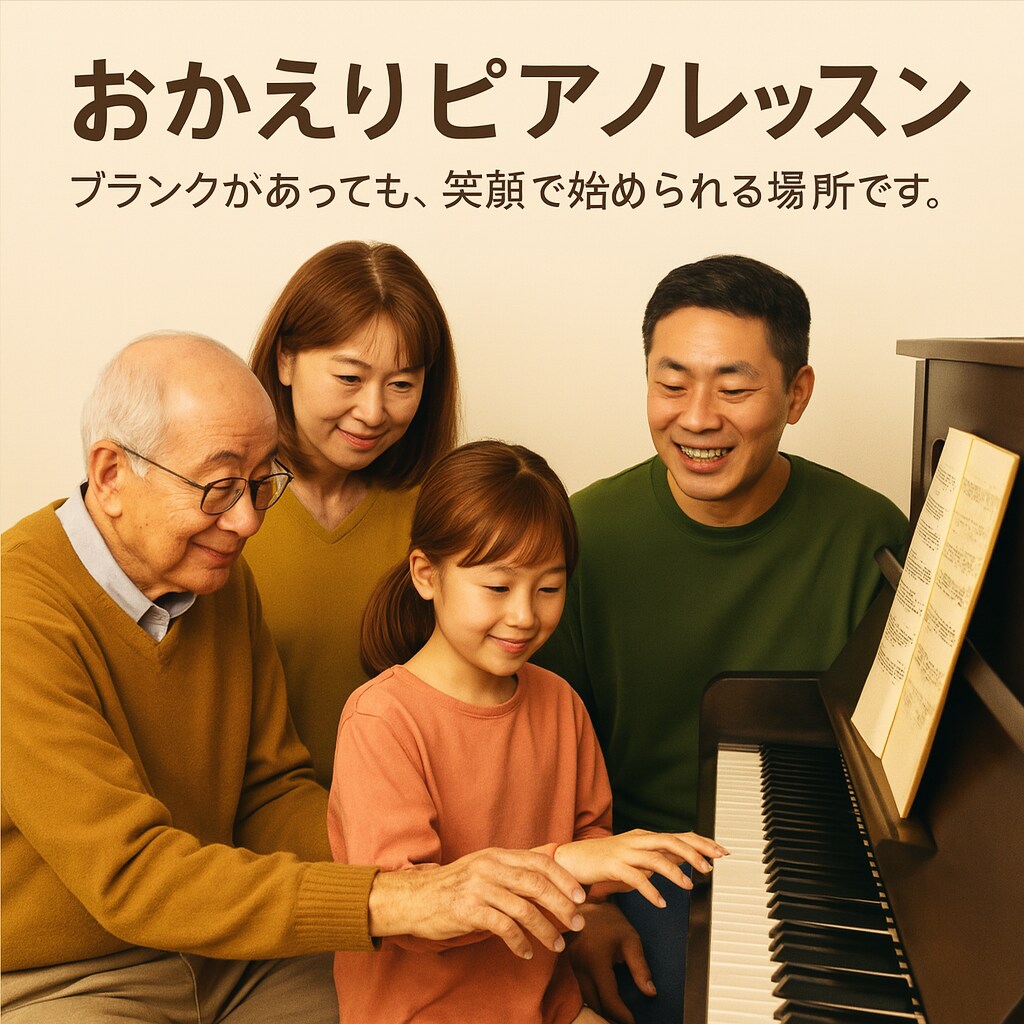 ピアノとの再会をお手伝いします もう一度、音楽と向き合いたい方へ イメージ2