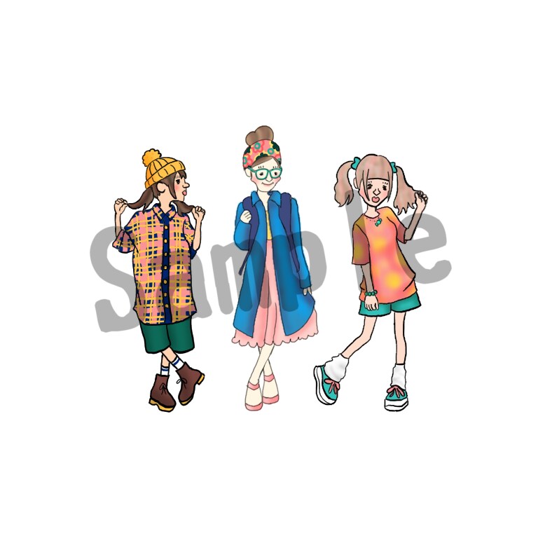 かわいい癒しのイラストをお描きします ちょっぴりシュールで個性的！のほほん癒し系イラスト★ イメージ6