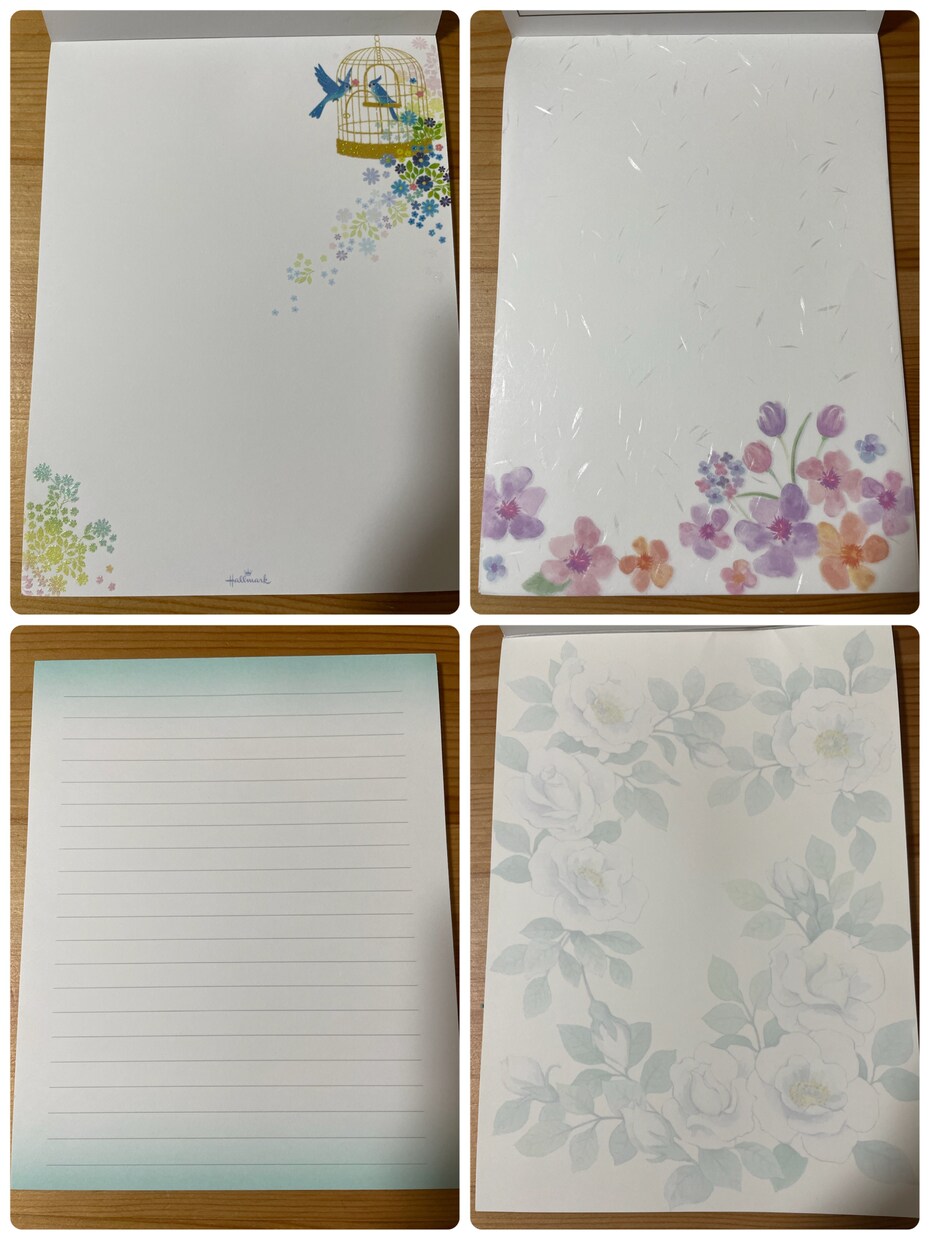 選べる便箋！お手紙代わりに書きます お手紙、メッセージカード、一筆箋、結婚式の席札、宛名など イメージ6