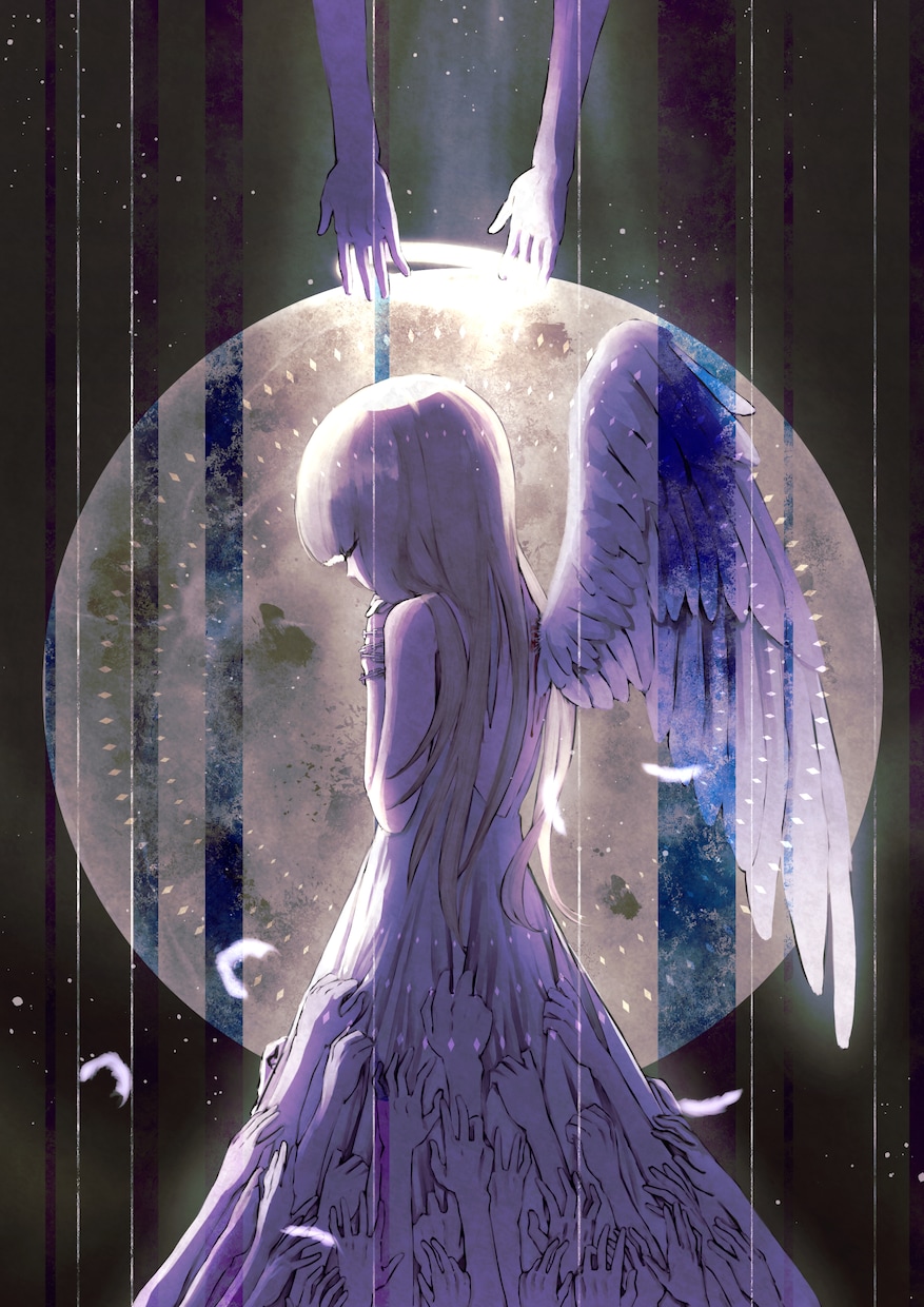ダークで雰囲気のあるイラストを描きます ダーク、病み系、神秘的なイラストが得意です イメージ5