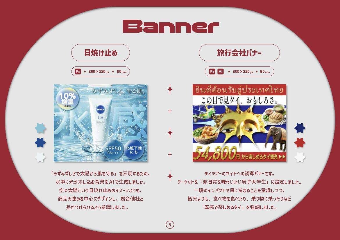 モニター価格！配信者向けの広告作成いたします インパクトを持たせつつ「ターゲットに刺さる」デザインを提供 イメージ6