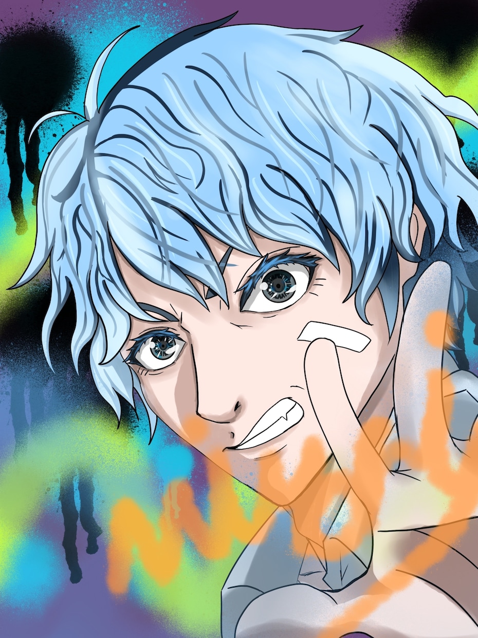 アイコン制作、似顔絵アニメ風など描きます SNSのアイコンとかリアルに写真を出したくないって方に イメージ1
