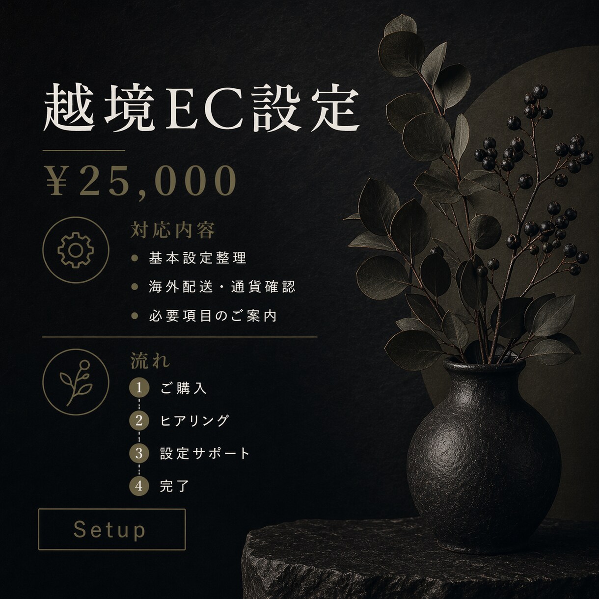 Shopify越境EC設定をサポートします 海外販売に必要な設定をまとめて対応 イメージ3