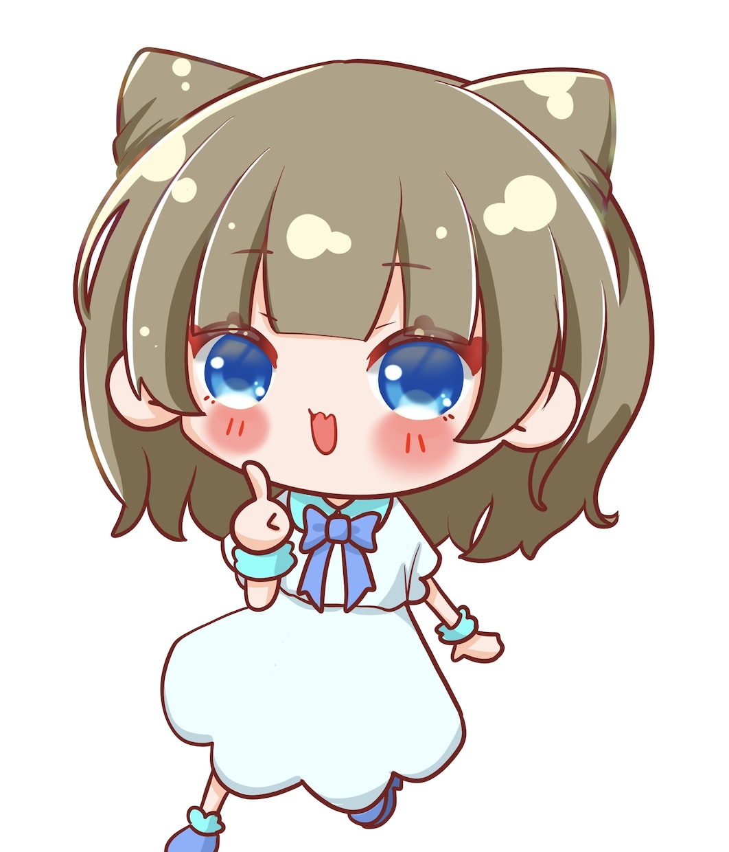 かわいいデフォルメキャラ描きます オリジナルのイラスト描きます。スピード納品 イメージ1