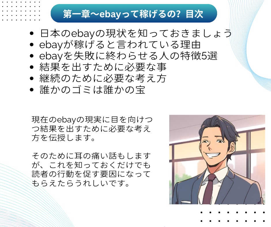 実用可能なライバルに勝つためのebayネタ教えます 不定期にアップデート（情報更新）されるテキストです イメージ2