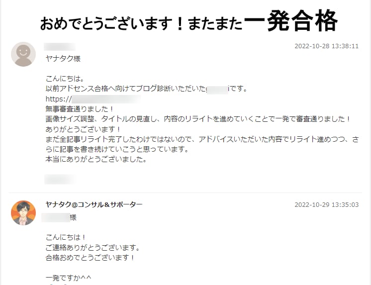 一撃！低価格でアドセンス合格できるか診断いたします アドセンスの駆け込み寺【最短半日】で合格アドバイスいたします イメージ5