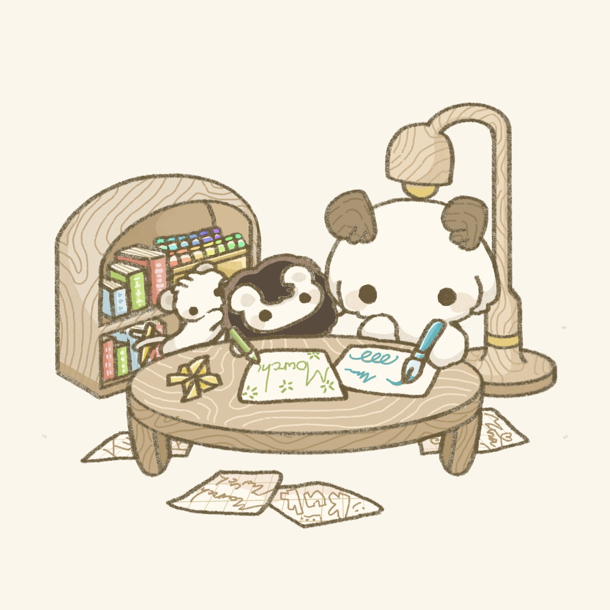 ゆるっとかわいいどうぶつのイラストを描きます ゆるふわでかわいいイラストをお求めの方へ イメージ5