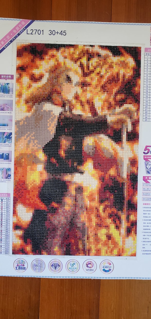 大事なダイヤモンドアートを制作代行します 忙しくてできない方コツコツするのが苦手な方おかませください! イメージ4