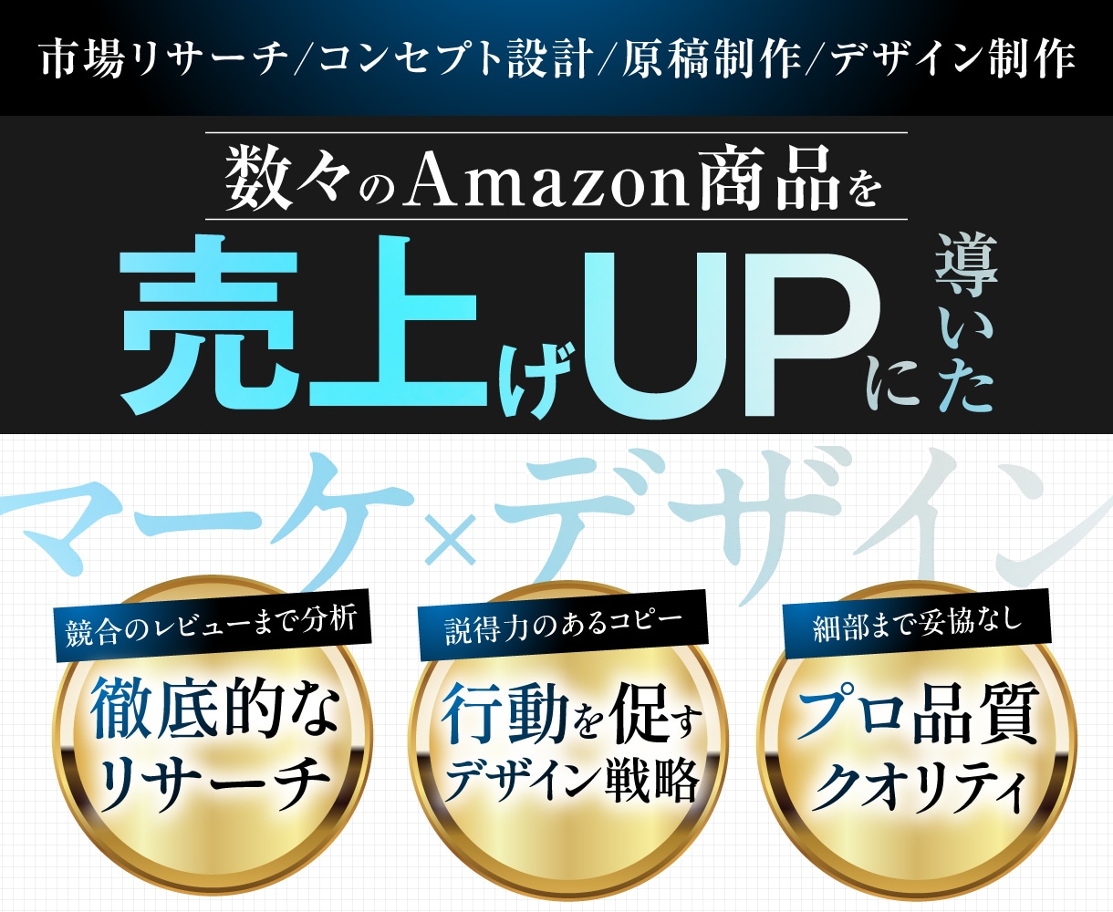 amazon・楽天売れる商品ページ作成致します 中国輸入/ヤフショ/BASE/LPでライバルに差をつけたい方 イメージ1