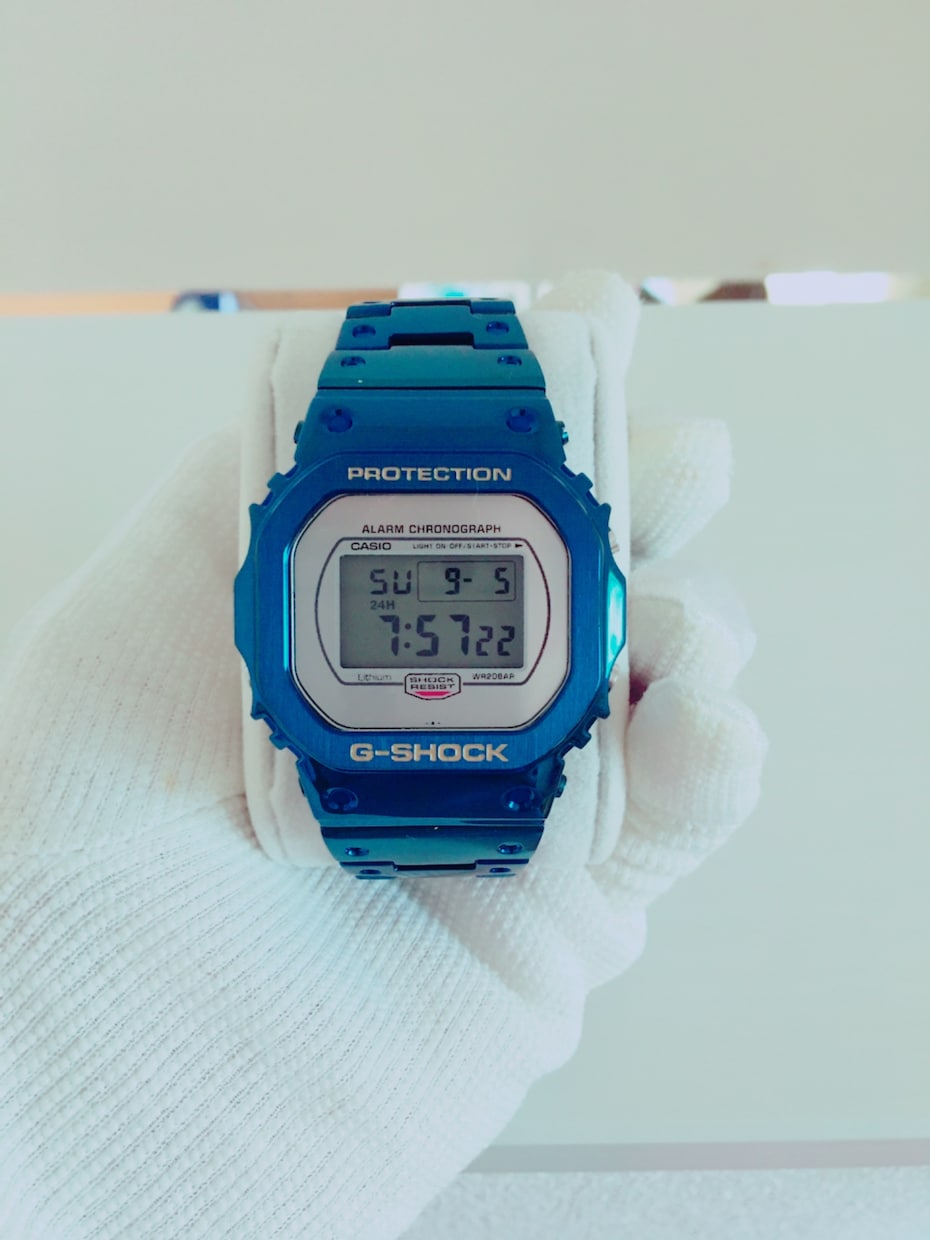 G-SHOCK限定電池交換や本体洗浄します 古くなったG-SHOCK。綺麗にしてまた使ってみませんか？ イメージ1