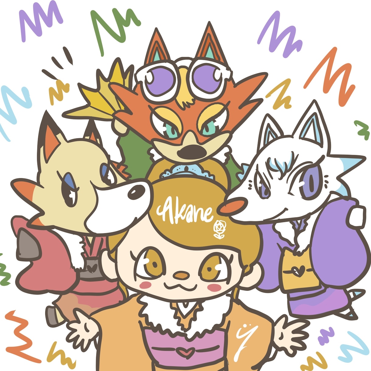 最短1日！最小価格！アイコン描きます 世界で1つだけのかわいいアイコン作ります イメージ4