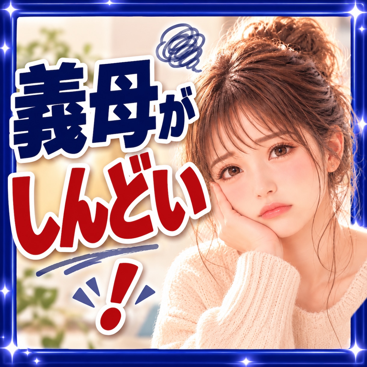義母がしんどい❗我慢してきた嫁のお話受け止めます いい嫁は今日だけお休み☘義母への愚痴も我慢してきた気持ちも イメージ1