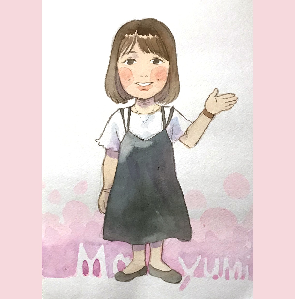 水彩で似顔絵・ペットのイラスト描きます やさしい表情を引き出した、暖かいイラストをお届けします！ イメージ3