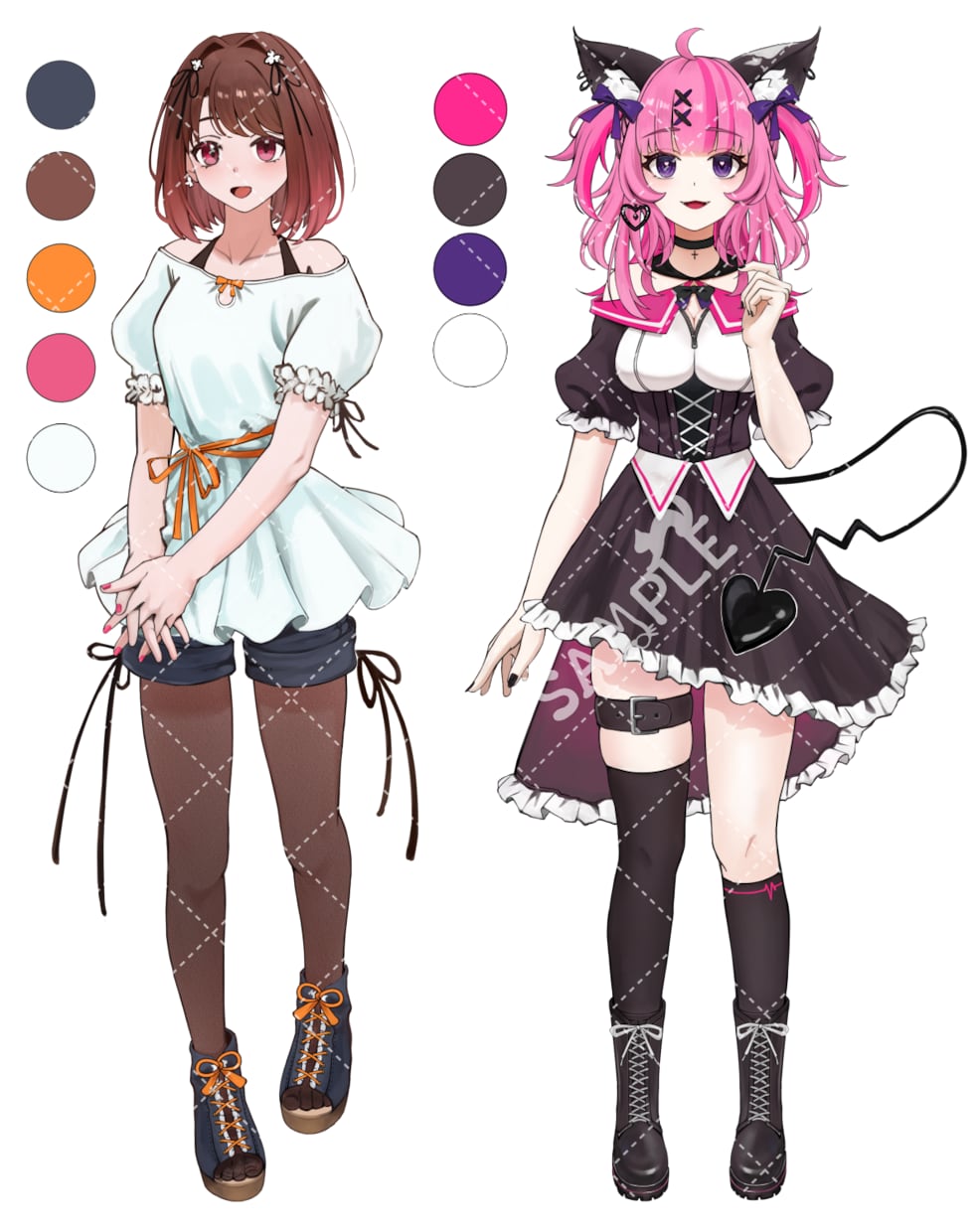Live2D用イラストを制作いたします あなたのママにならせてください！ イメージ6
