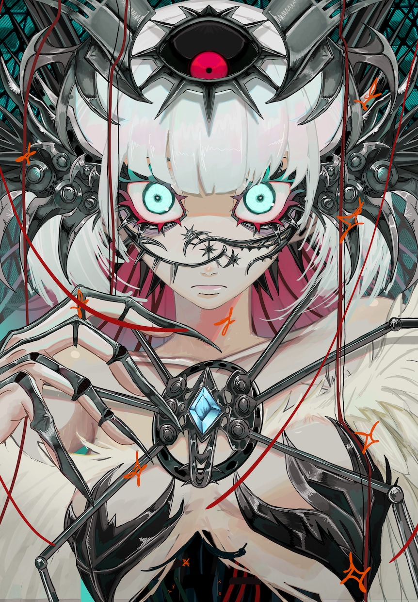 ダークをメインに描いています ボカロPのMVや歌い手のMV、イラストなどを描いています。 イメージ1