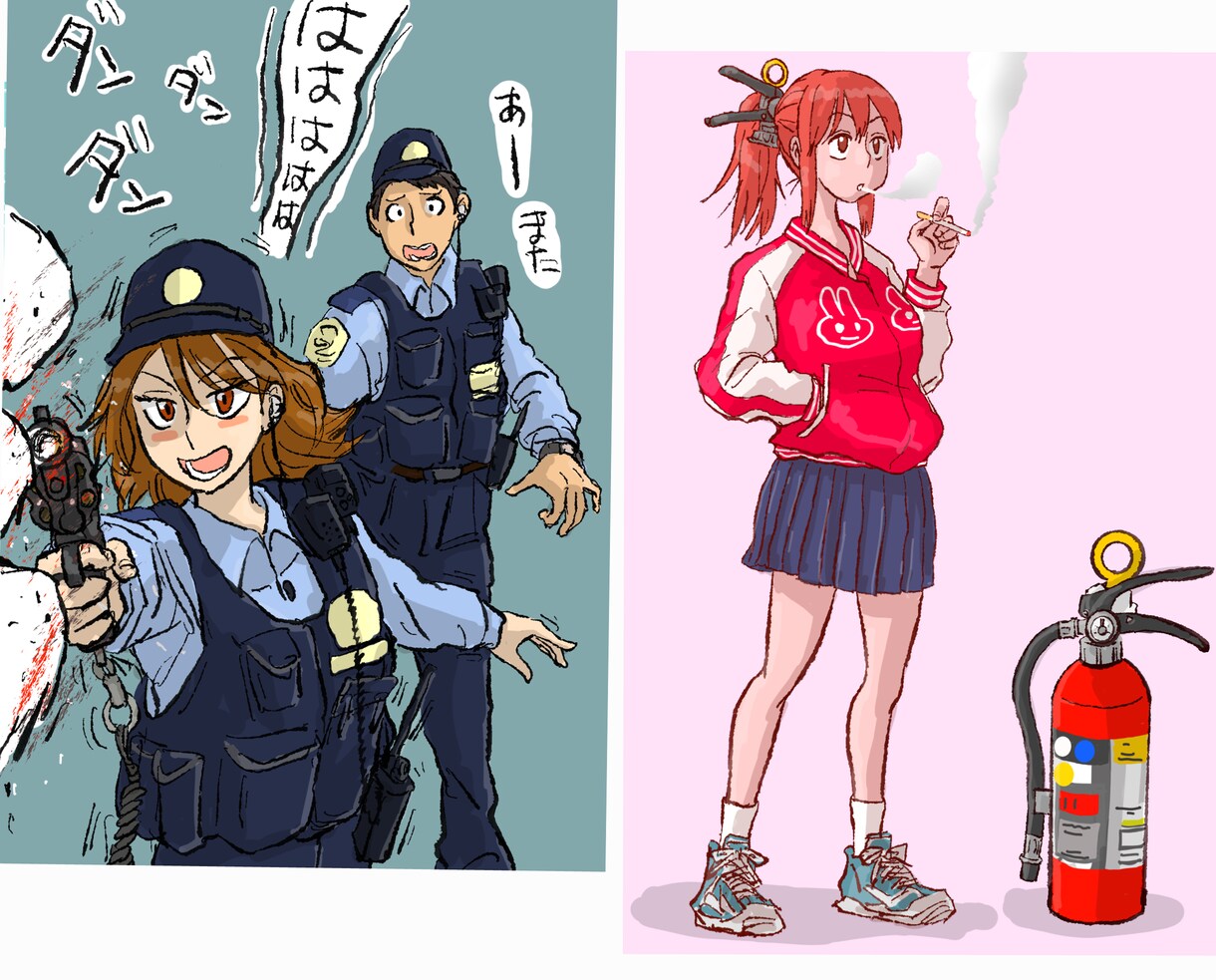 いろんなイラスト描きます 一般的なものから、ニッチなものまで描きます(商用も対応可) イメージ4