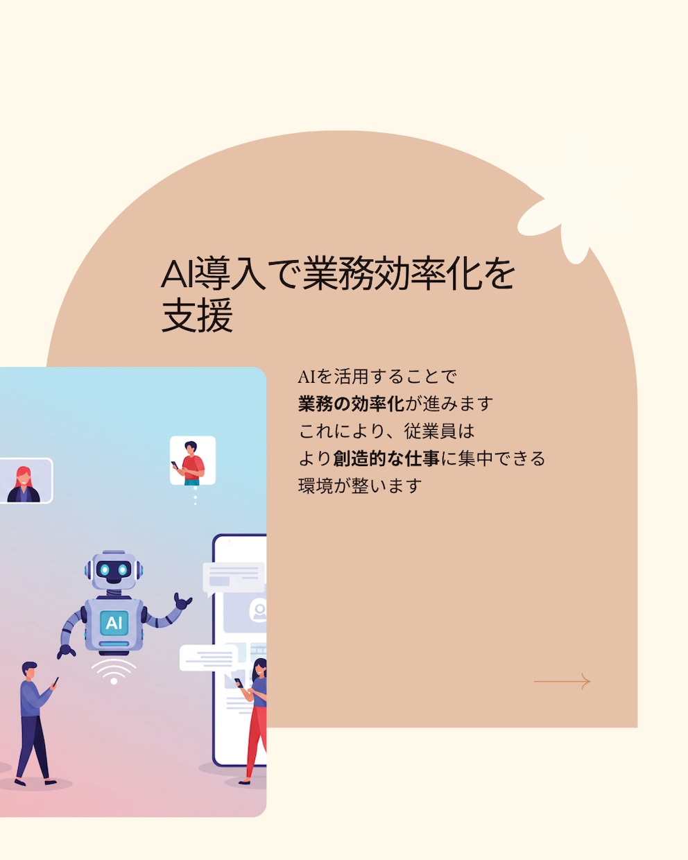 AI導入でビジネスプロセスを最適化します 現場理解×AI設計で実務に根ざした効率化支援 イメージ3