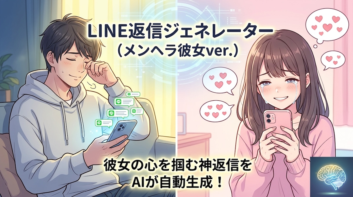 LINE返信生成プロンプトを作成いたします オリジナルバージョン・カスタマイズ用バージョンに対応可能です イメージ1