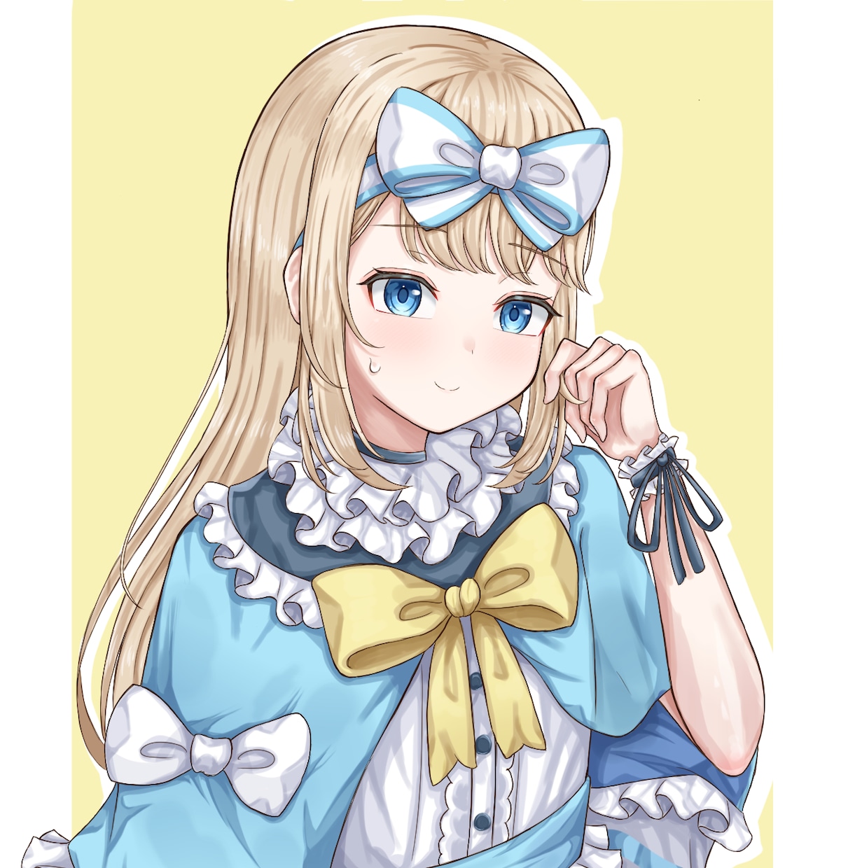 SNSアイコン　可愛い女の子のイラストを描きます 十代〜二十代ほどの可愛い女の子のイラスト描きます イメージ2