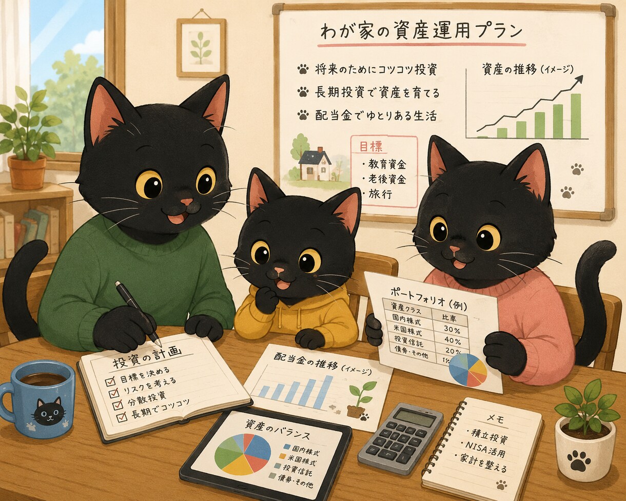 長期投資・配当投資の始め方をお伝えします 将来の安心につながる長期投資を始めましょう。 イメージ1