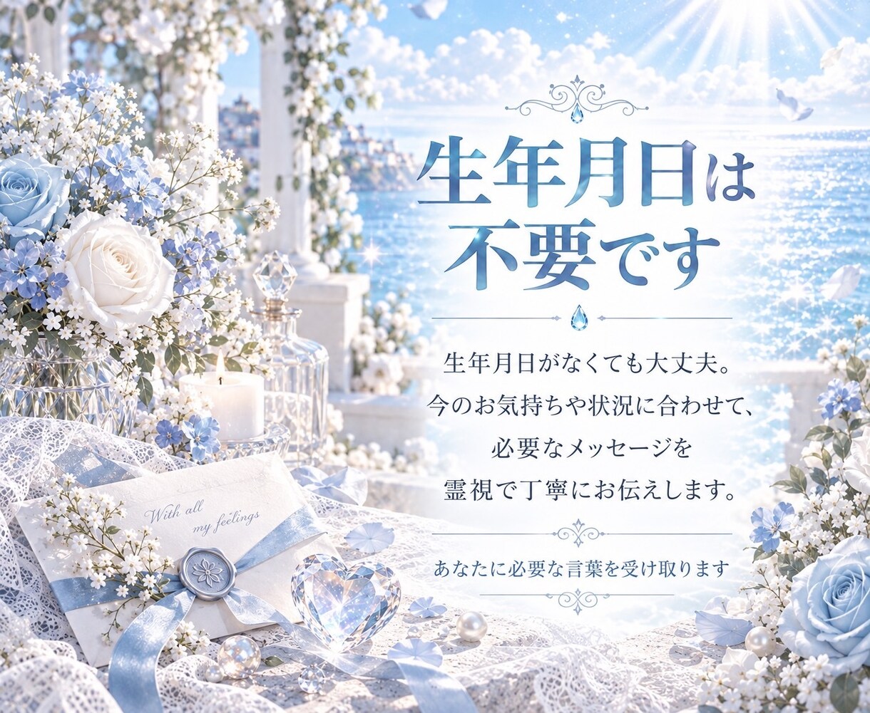 1000文字以上で丁寧に恋愛霊視鑑定します お相手の気持ち・二人の未来を深く読み解きます イメージ5