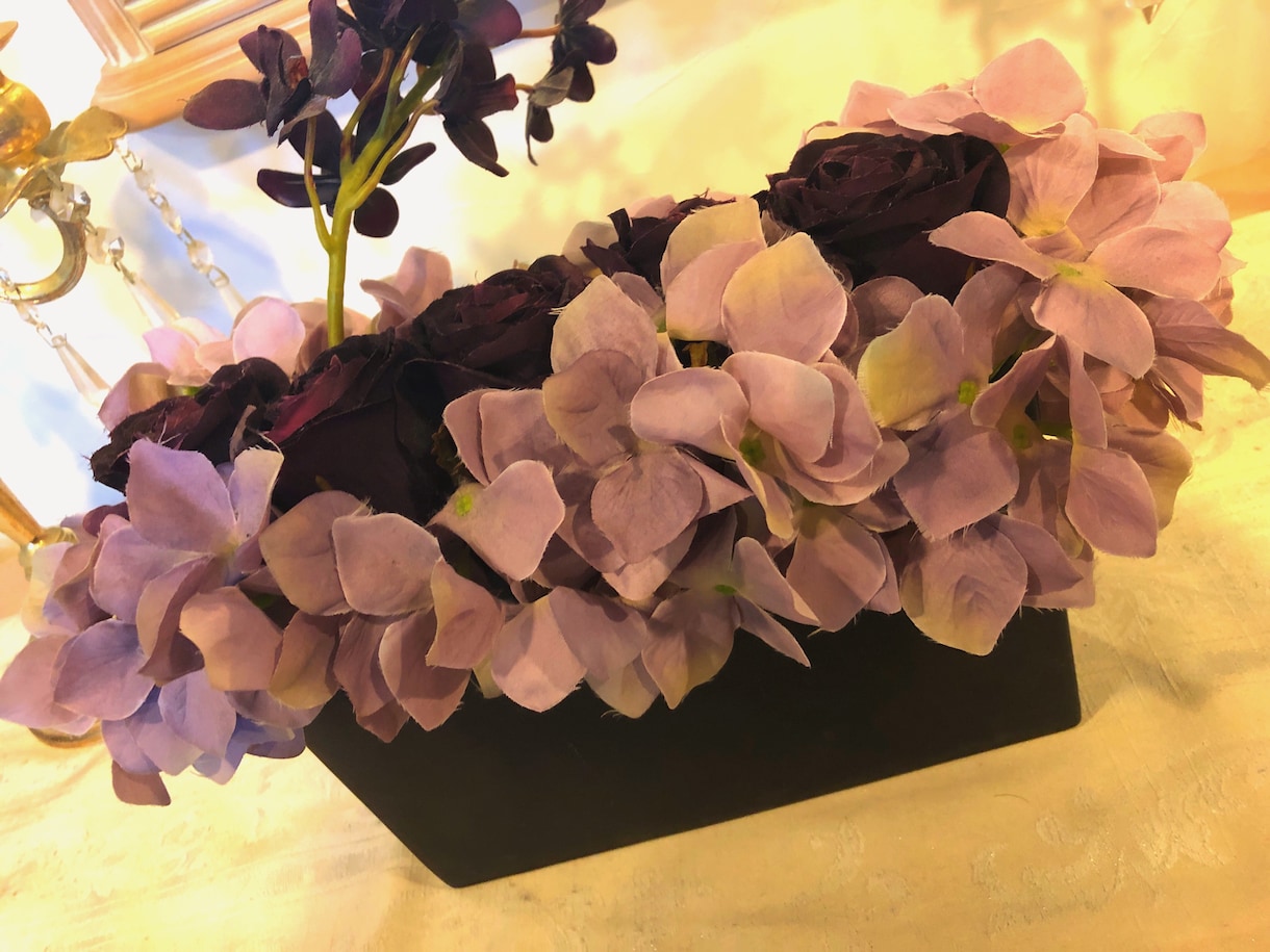 プレゼントや贈り物結婚式のブーケ作ります 生花とは違い枯れることのないフラワーアレンジメント❁✿✾ イメージ3