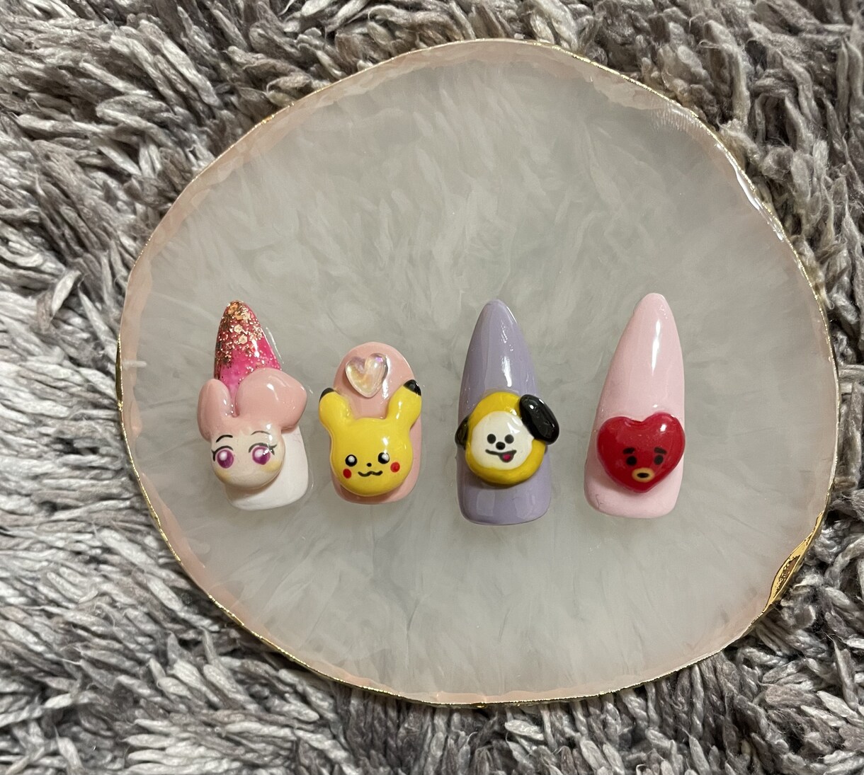 ネイルチップ作成致します 普段ネイルができないお仕事や1日だけネイルがしたい方へ✨ イメージ2