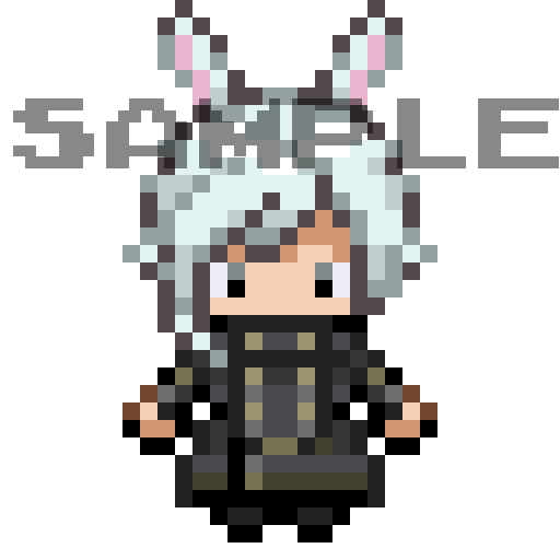 ドット絵のアイコン描きます 自機やオリキャラをドット絵化してSNSのアイコンなどに イメージ4