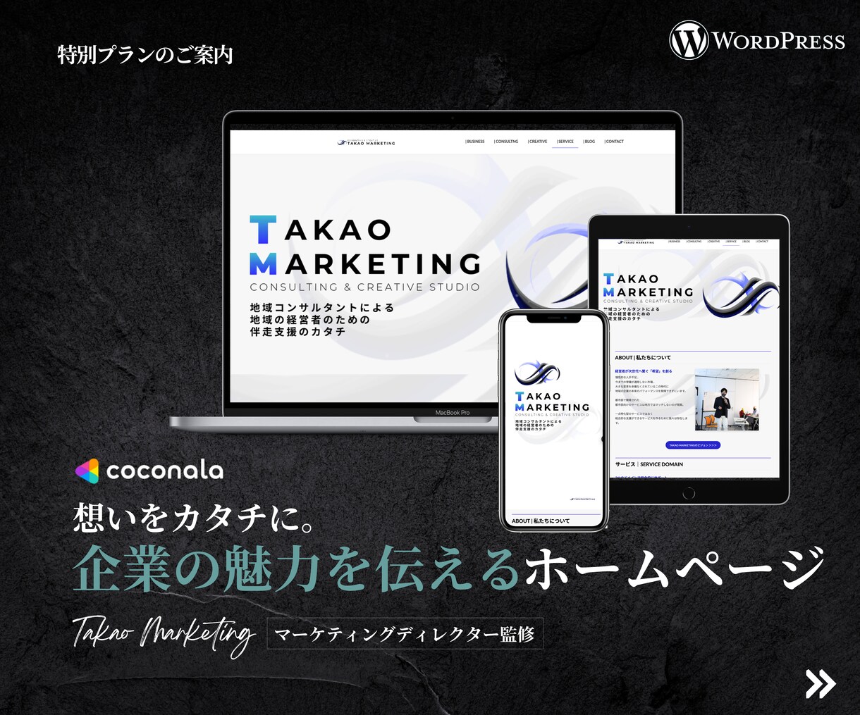 現役のマーケター＆コンサルが戦略的HPを制作します 「地域企業独自の強み」を活かす激動時代の生き残り戦略 イメージ1