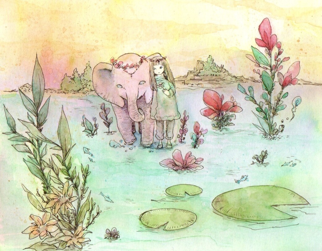 水彩絵具でほんわかイラスト描きます 水彩絵具の暖かみのあるイラストで差がつきます！ イメージ8