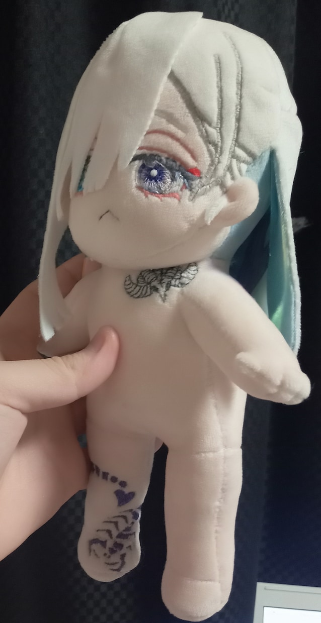 オリジナルのぬいぐるみ作成します 依頼者様が創作されたキャラクターをぬいぐるみ化します イメージ3