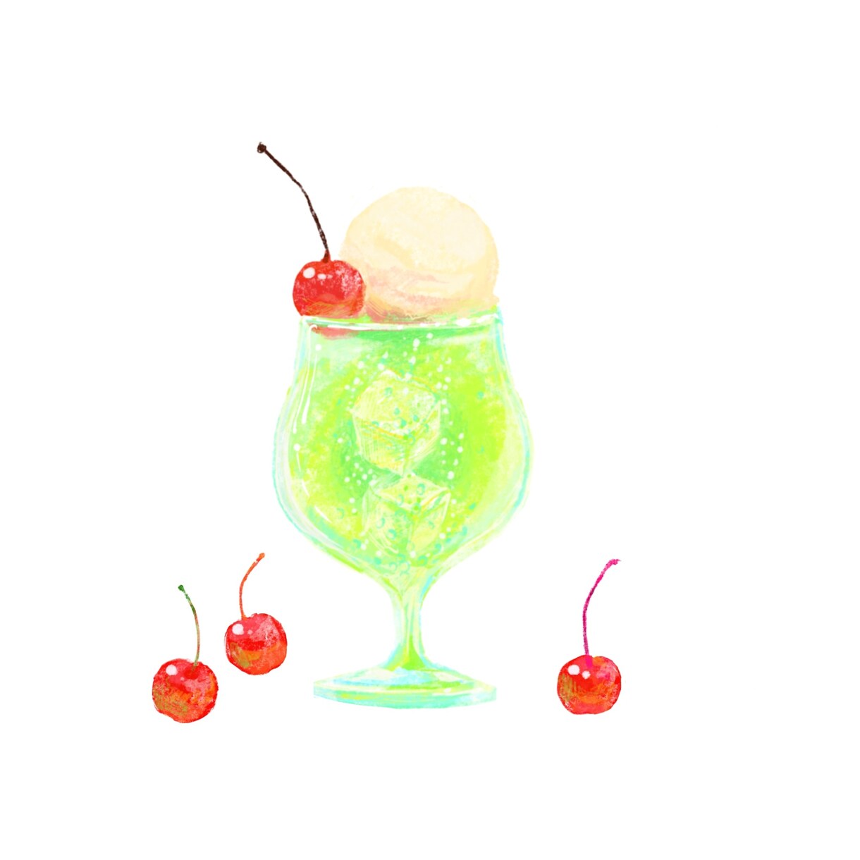 可愛く温かみある美味しそうな食べ物イラスト描きます 商用OK！パッケージや雑誌、メニュー表の挿絵に！ イメージ3