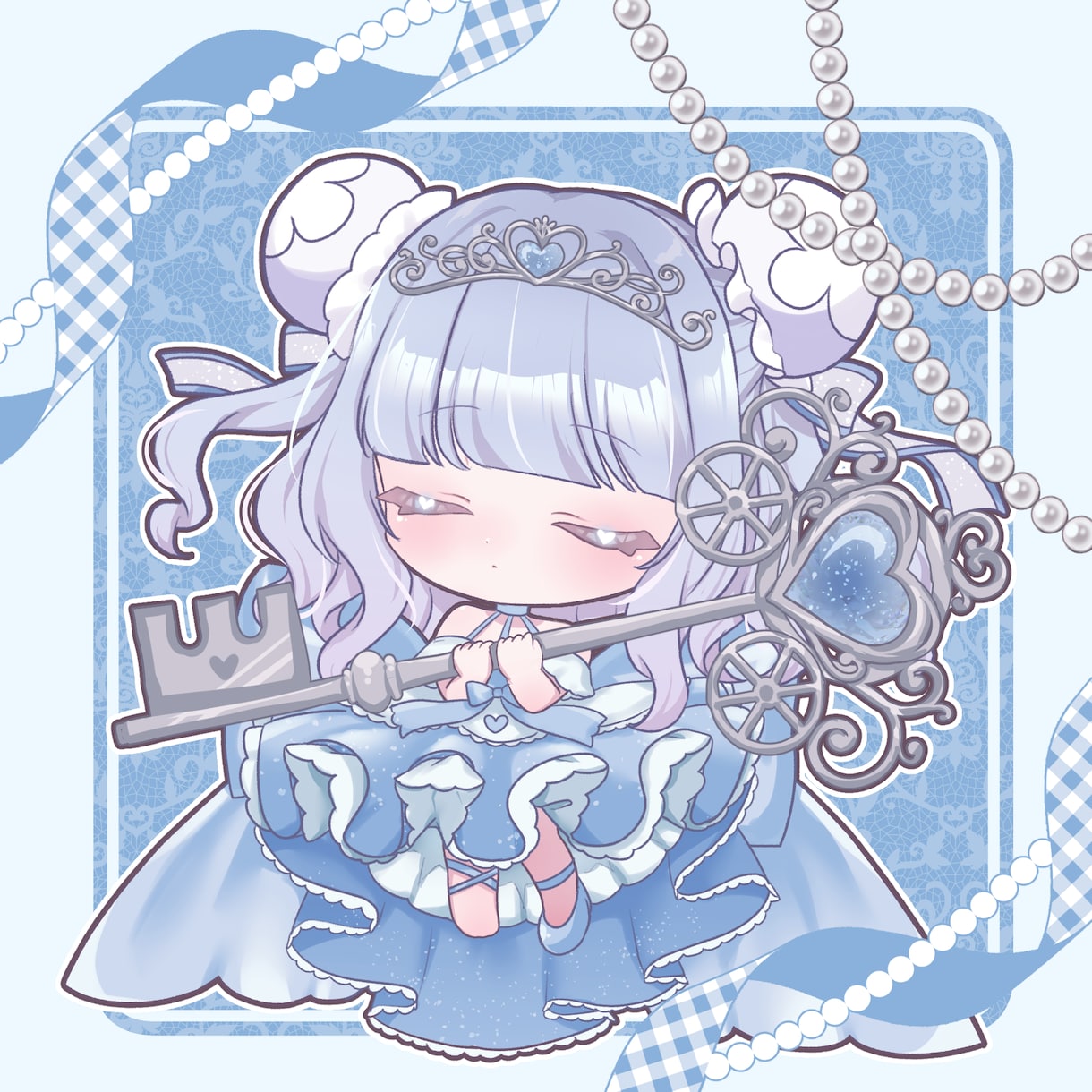 限定価格中！最短翌日！シンデレライラスト描きます 配信グッズやサムネに！ミニキャラ（SDキャラ）をスピード納品 イメージ7