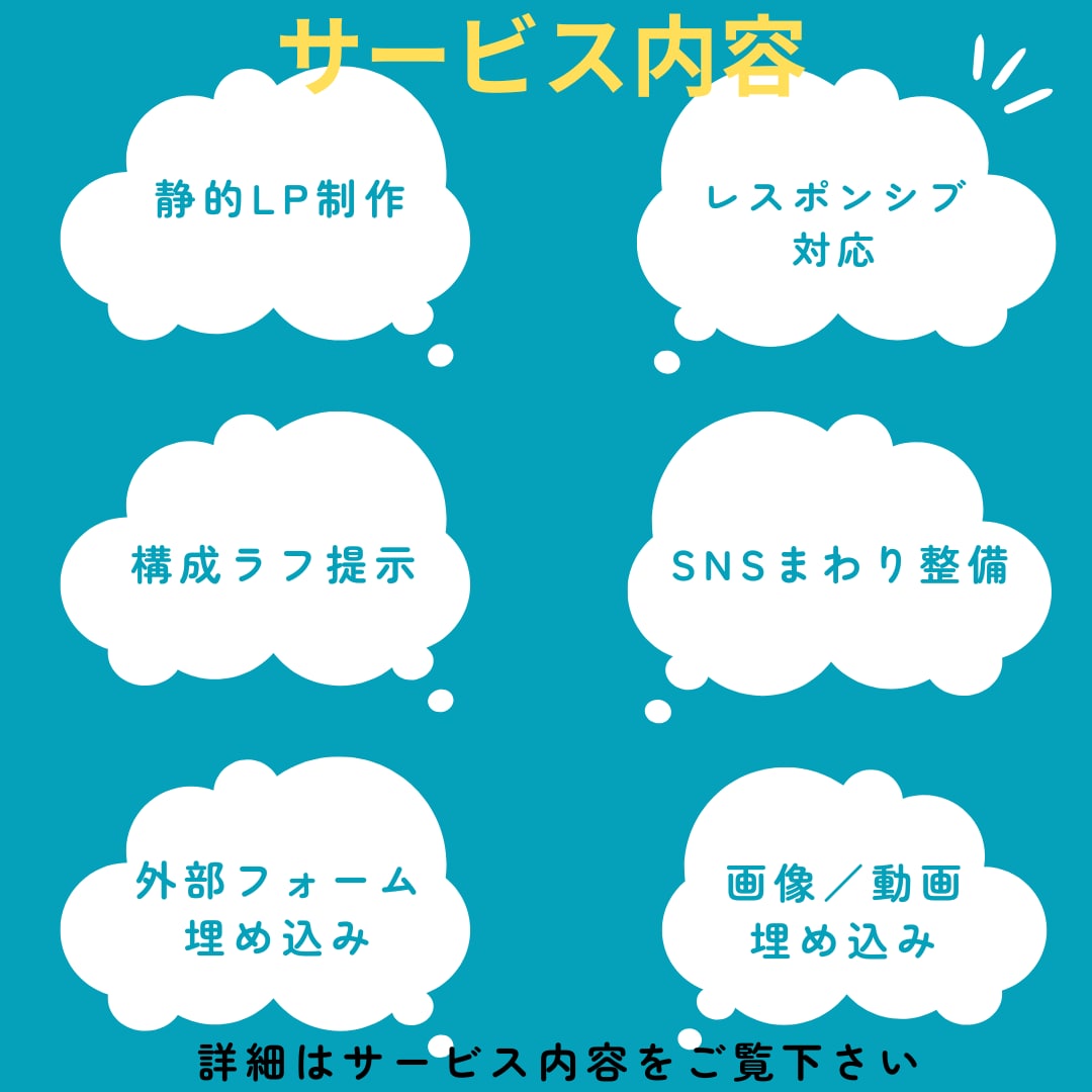 短納期×低価格！ちょうどイイ感じのLPを制作します LPはじめての方も大歓迎！！まずはサクッと相談だけでもOK！ イメージ2