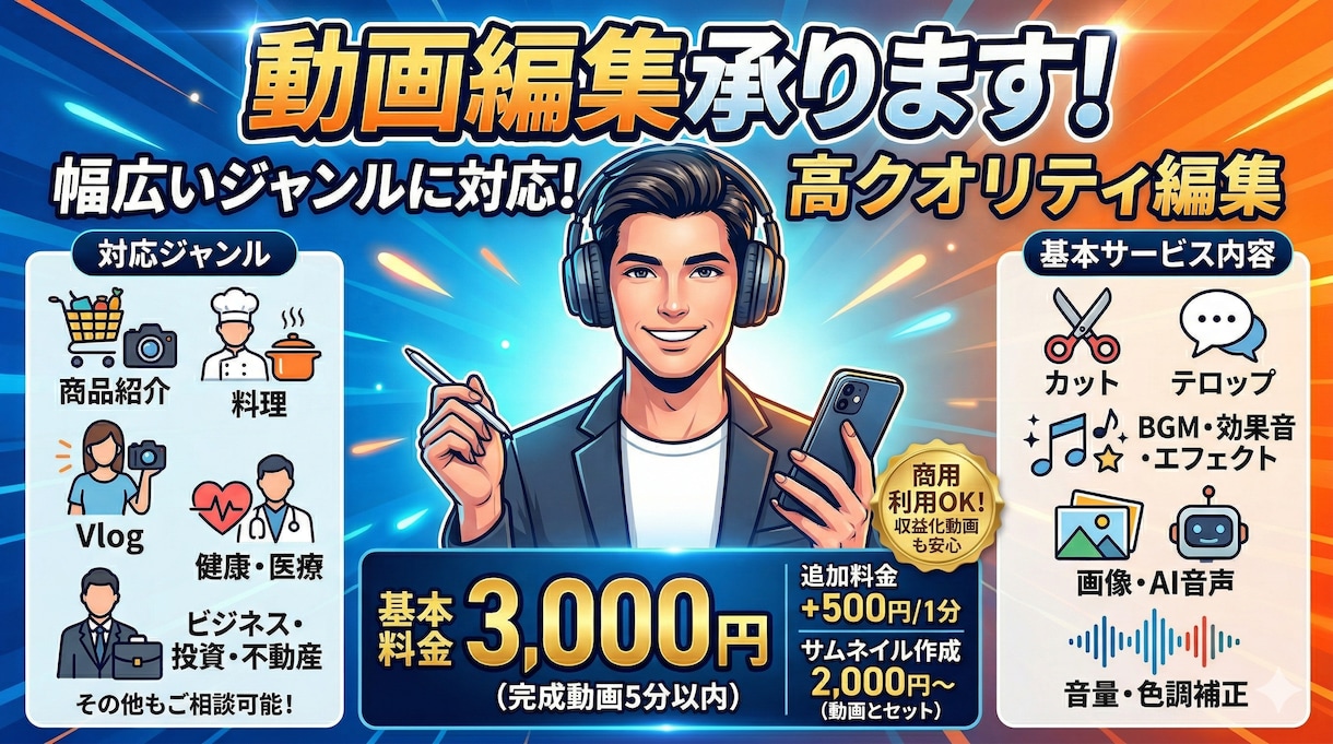 ショート動画全般を編集致します 参考動画に近い形で再現させて頂きます！ イメージ1