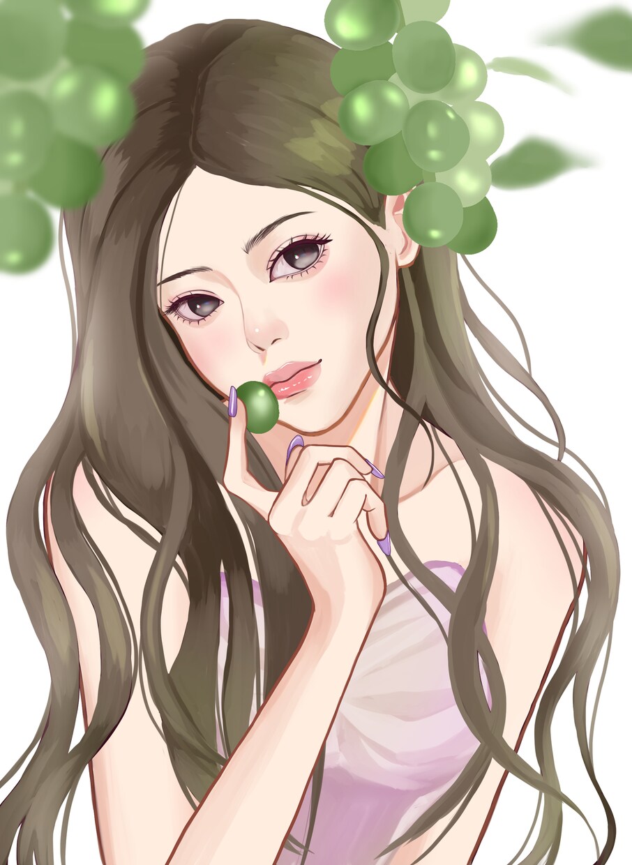 商用利用OK！！美人で素敵なイラストお描き致します 色っぽくて可愛い素敵なイラストをお描き致します イメージ2
