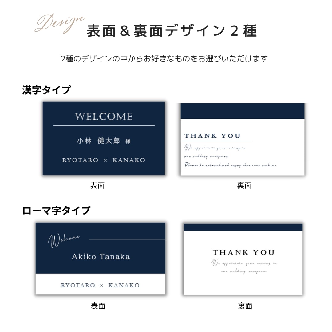 結婚式用二つ折り席札テンプレートをお渡しします 席札テンプレート　Etoile（エトワール）作り方ガイド付 イメージ6
