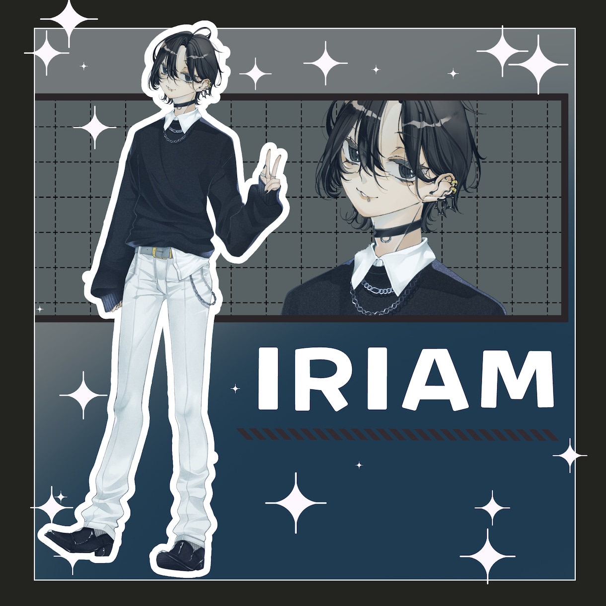 IRIAM立ち絵のデザインを承ります あなたの理想のイラストをデザインし形にいたします イメージ4