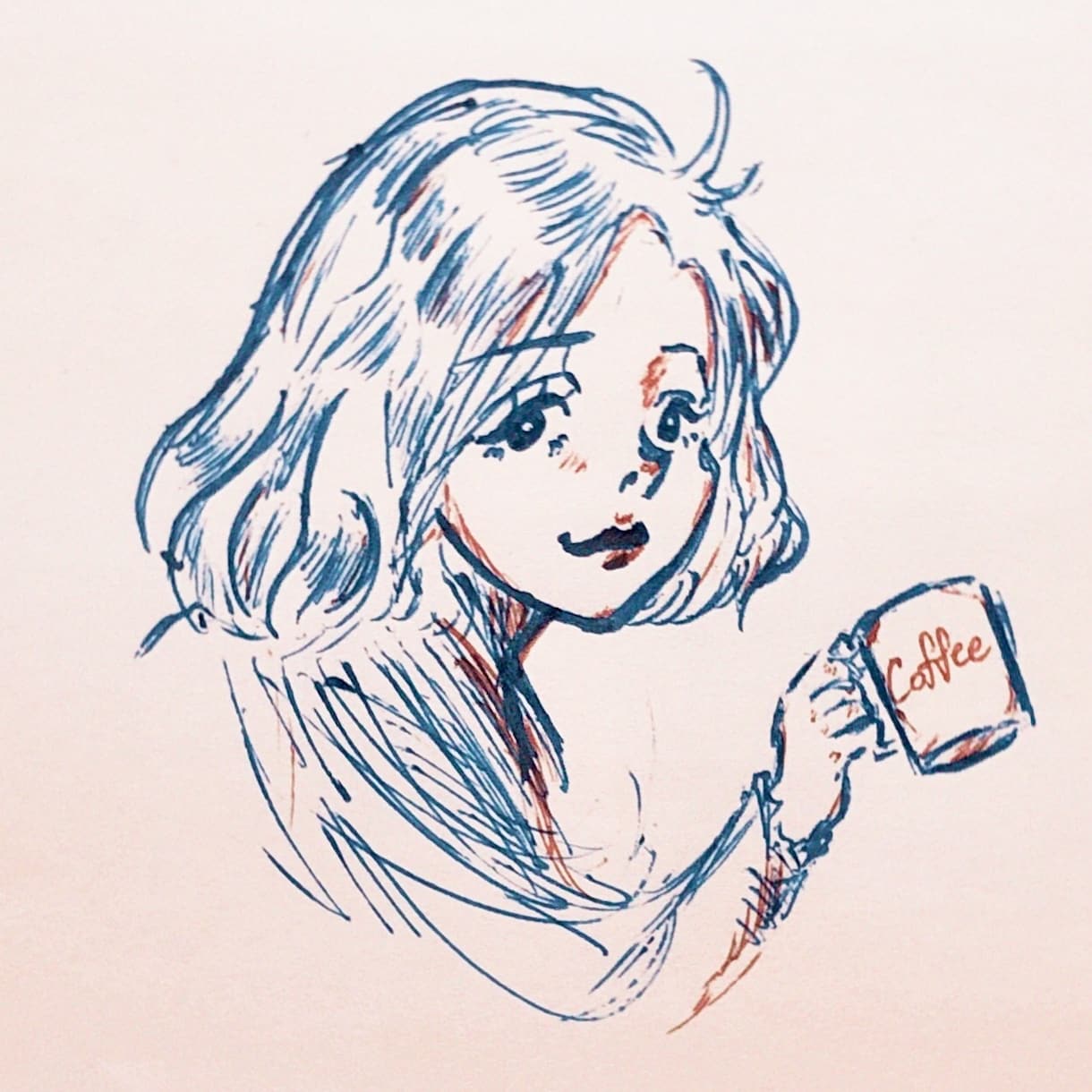 問答無用で美化したイラスト風似顔絵を作成します 顔出しせず自分の雰囲気をアピールしたい方へ✴︎アイコン利用可 イメージ7