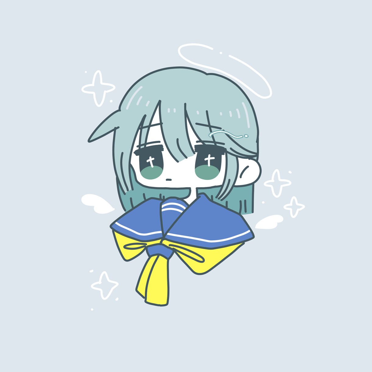 シンプルかわいいイラスト描きます 少しでも素敵な絵を届けられますように。 イメージ5