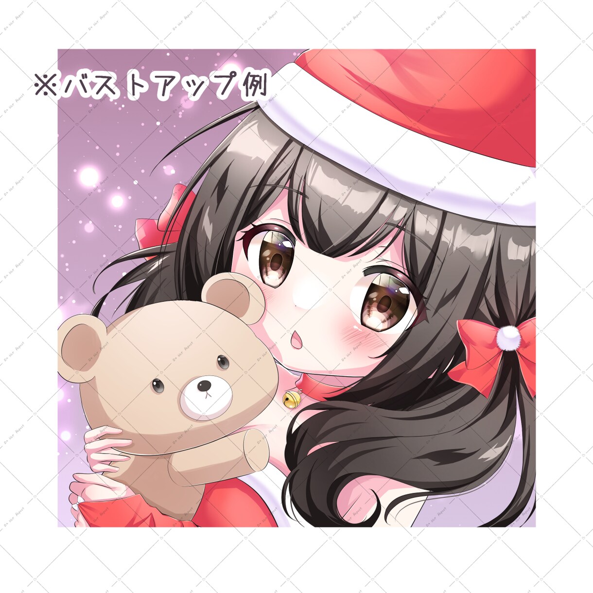 髪にこだわった可愛いアイコン描きます 髪フェチが可愛いロリイラスト描きます イメージ7
