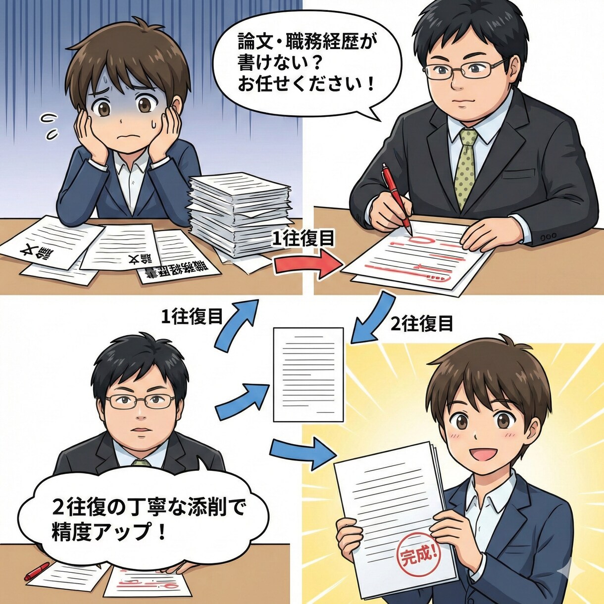 技術士試験の論文・職務経歴を添削します 令和6年二次筆記試験　合格率7.5％を一発合格！ イメージ6